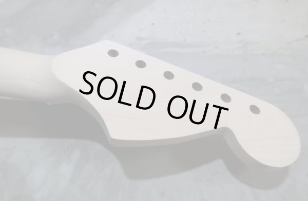 画像3: Warmoth Stratocaster Neck 22 Fretted Maple / Left Hand / Large Head (3)