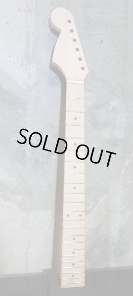 画像2: Warmoth Stratocaster Neck 22 Fretted Maple / Left Hand / Large Head (2)