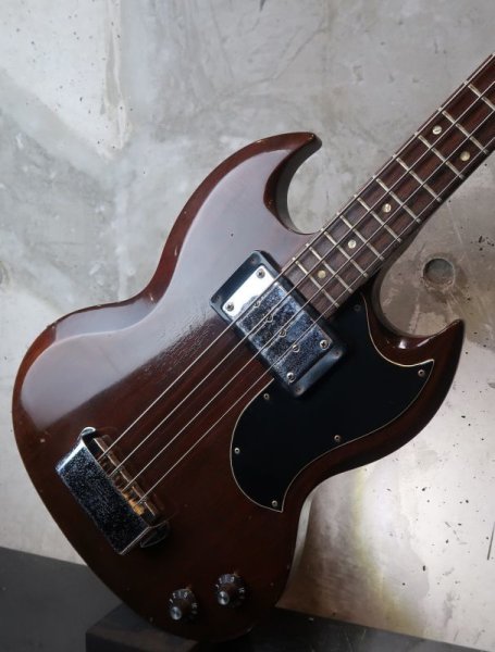 画像8: Gibson USA EB-0  '69 / Cherry / Slotted Headstock  (8)