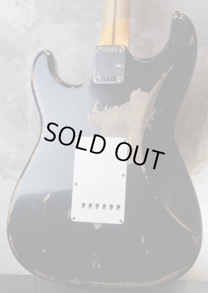画像9: Fender  USA Custom Shop 1957 Heavy Relic Stratocaster Aged Blackie (9)