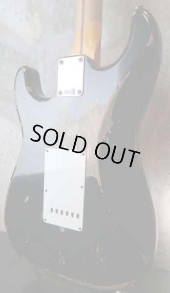 画像5: Fender  USA Custom Shop 1957 Heavy Relic Stratocaster Aged Blackie (5)