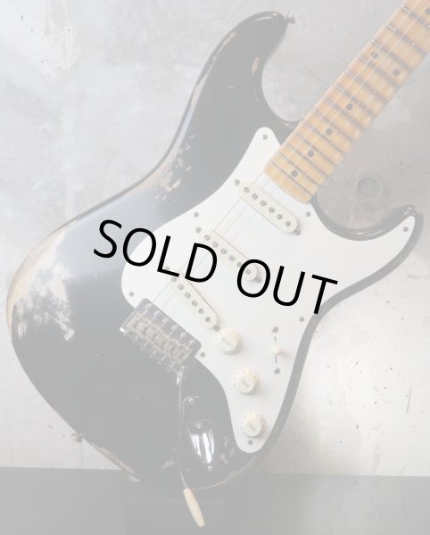 画像12: Fender  USA Custom Shop 1957 Heavy Relic Stratocaster Aged Blackie (12)