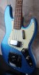 画像4: Fender USA Custom Shop Jazz-Bass '60s Stack Nob Relic / Blue Sparkle (4)