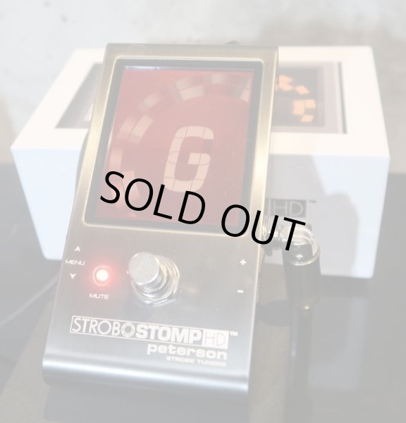 画像1: Peterson Strobo Stomp HD pedal strobe tuner (1)