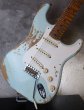 画像11: Fender USA Custom Shop 1957 Stratocaster Relic / Sonic Blue (11)