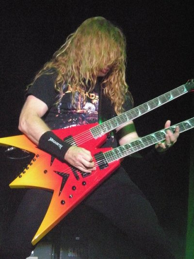 画像1: Dean USA Dave Mustaine Double Neck