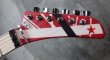 画像2: EVH Striped Series 5150 Red, / Black /  White Stripes (2)