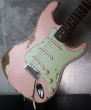 画像12: Fender Custom Shop 1962 Stratocaster Relic Shell Pink  (12)