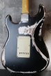 画像2: Davis Custom Guitars / Stratocaster VSS Relic / Flame Maple Neck / Black  (2)