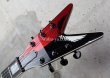 画像2: Dean USA Custom Shop Michael Schenker Flying V Yin Yang / Black & Red Sparkle (2)