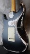 画像10: Davis Custom Guitars / Stratocaster VSS Relic / Flame Maple Neck / Black  (10)