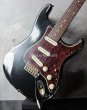 画像9: Davis Custom Guitars / Stratocaster VSS Relic / Flame Maple Neck / Black  (9)