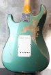 画像8: Fender Custom Shop 62 Stratocaster / Aged Sherwood Green Metallic / Heavy Relic  (8)