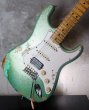 画像11: Fender Custom Shop 1969 Stratocaster SSH Heavy Relic / Trance Green LAC Spaekle (11)