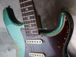 画像9: Fender Custom Shop 62 Stratocaster / Aged Sherwood Green Metallic / Heavy Relic  (9)