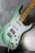 画像5: Fender Custom Shop 1969 Stratocaster SSH Heavy Relic / Trance Green LAC Spaekle (5)