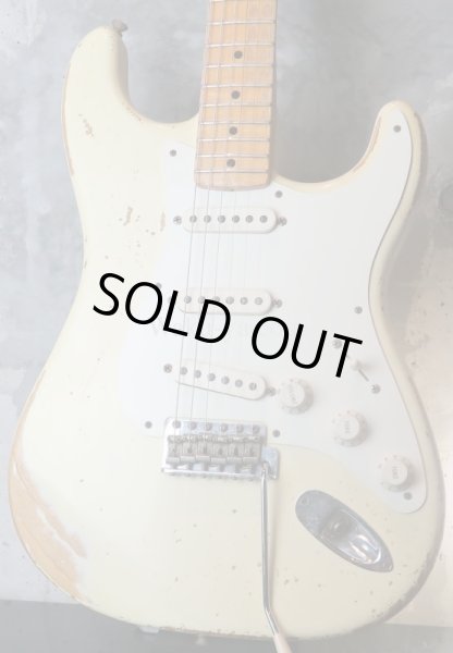画像1: Fender Custom Shop1957 Stratocaster Relic Olympic White  : II (1)