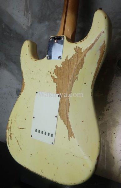 画像6: Fender Custom Shop1957 Stratocaster Relic Olympic White  : II (6)