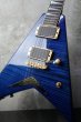 画像4: Jackson USA Custom Shop RR1 Randy Rhoads V Reverse Head / Trans Blue (4)