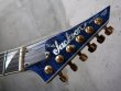 画像2: Jackson USA Custom Shop RR1 Randy Rhoads V Reverse Head / Trans Blue (2)