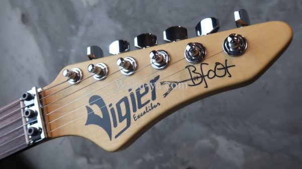 画像3: Vigier Excalibur Ron "Bumblefoot" Thal Signature Model / Cherry Sunburst (3)