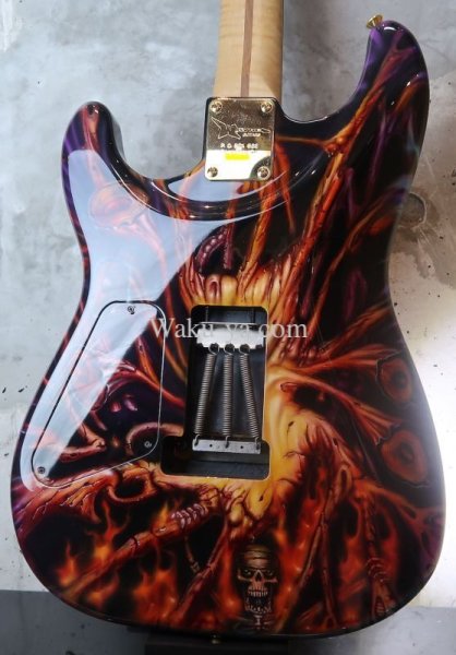 画像2: Wayne Guitars Rock Legend Custom Paint NAMM Show (2)