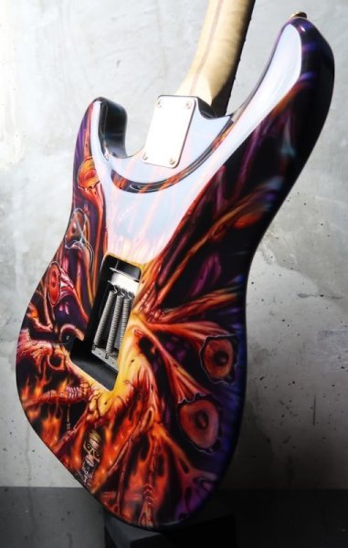 画像6: Wayne Guitars Rock Legend Custom Paint NAMM Show (6)