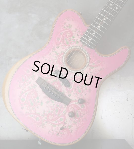画像12: Fender USA American Acoustasonic Telecaster / Pink Paisley (12)