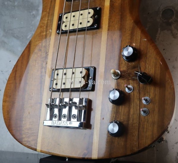 画像9: B.C. Rich Vintage Eagle Bass KOA  '76  / Red Pin  (9)