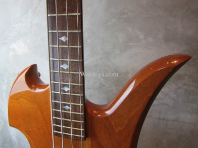 画像1: B.C. Rich USA 1984 Mockingbird Bass / All Mahogany 