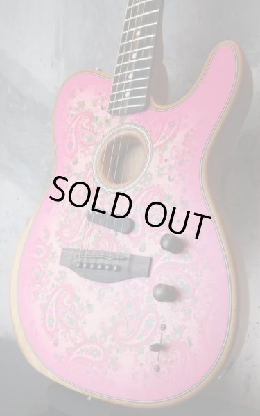 画像9: Fender USA American Acoustasonic Telecaster / Pink Paisley (9)