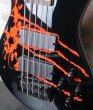 画像11: Spector LG5ALEXBKDP Legend 5 Alex Webster Solid Black Gloss with Drip Pattern (11)