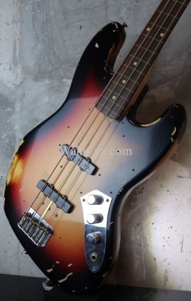 画像4:  Fender Custom Shop Jaco Pastorius Tribute Jazz Bass (4)