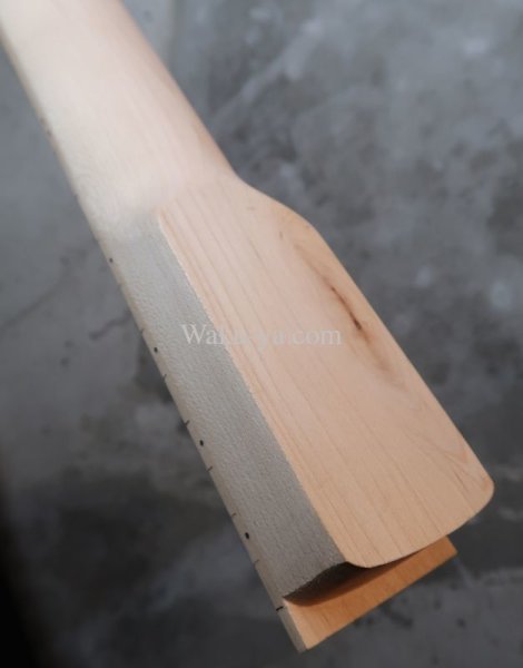 画像10: Warmoth Stratocaster Neck 22 Fretted Maple / Left Hand / Large Head (10)