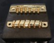 画像2: Ibanez Wide Travel Gibraltar Bridge / Quick Change tailpiece / Gold      (2)