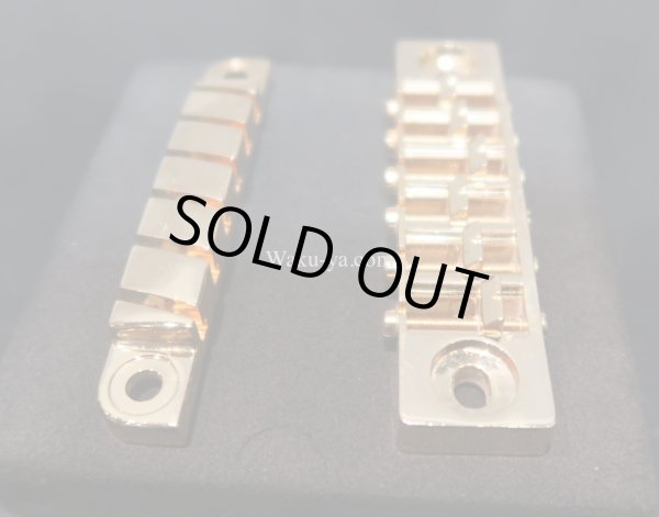 画像6: Ibanez Wide Travel Gibraltar Bridge / Quick Change tailpiece / Gold      (6)