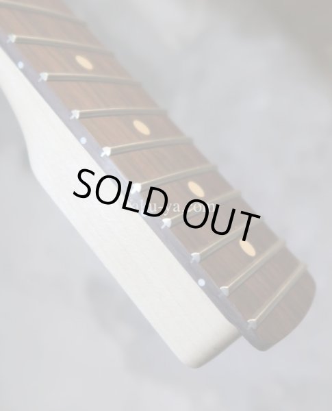 画像9: Warmoth Stratocaster Maple Neck  22 Frets  Indian Rosewood / Right Handed / Reverse Head (9)