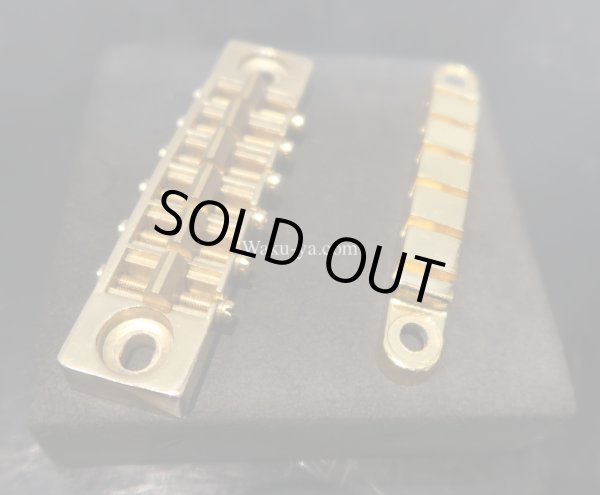 画像2: Ibanez Vintage Gibraltar Bridge  Sustain Block / Gold   (2)