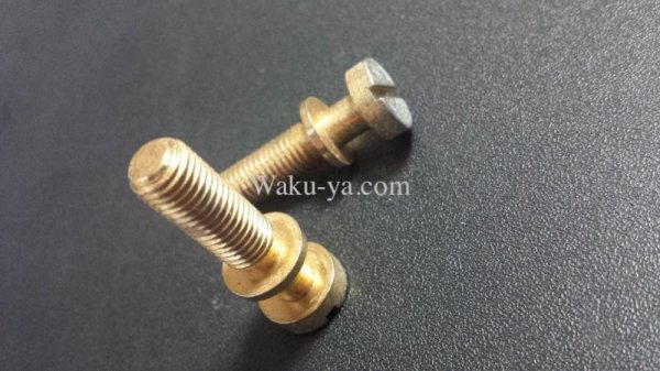 画像3: Gibson USA LP Custom / Tail Piece用 ’Stud bolt’ Pair (Gold) (3)