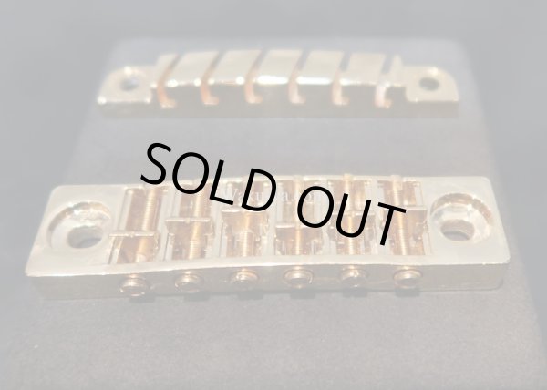画像3: Ibanez Wide Travel Gibraltar Bridge / Quick Change tailpiece / Gold      (3)