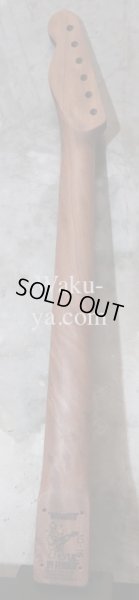 画像2: Warmoth Telecaster® Mahogany Neck  22 Frets  Indian Rosewood (Dark) / Right Handed  (2)