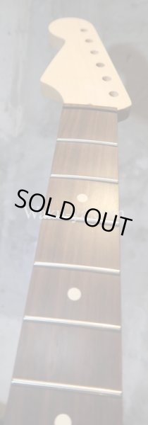 画像14: Warmoth Stratocaster Maple Neck  22 Frets  Indian Rosewood / Right Handed / Reverse Head (14)