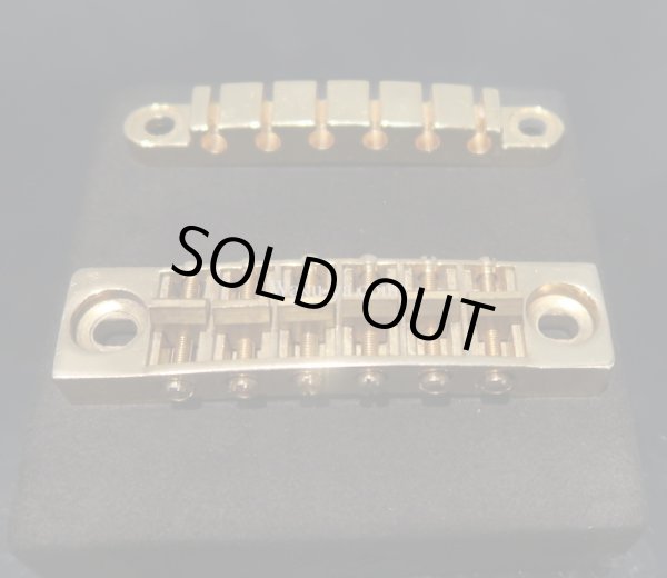 画像6: Ibanez Vintage Gibraltar Bridge  Sustain Block / Gold   (6)
