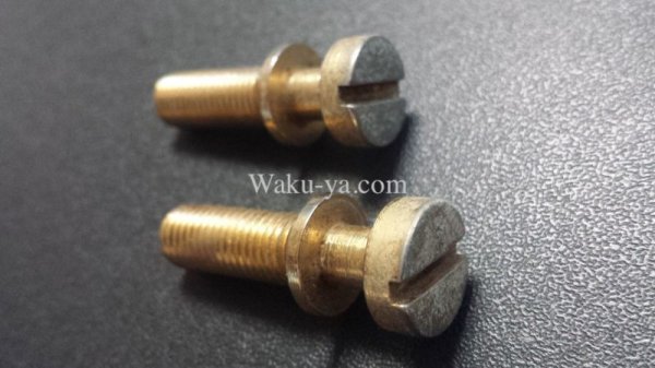 画像2: Gibson USA LP Custom / Tail Piece用 ’Stud bolt’ Pair (Gold) (2)
