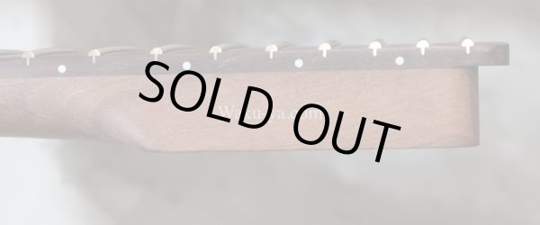 画像13: Warmoth Telecaster® Mahogany Neck  22 Frets  Indian Rosewood (Dark) / Right Handed  (13)