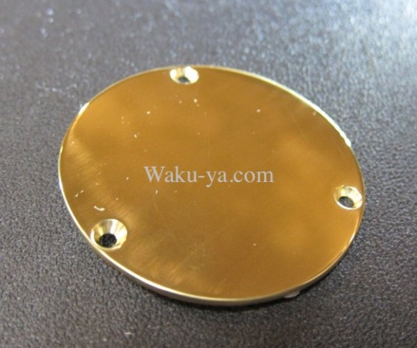 画像2: "Brass" Back Panel Plate Set . for Les Paul  / Randy Rhoads コダワリの Counter Balance Weight。 本人同仕様のLPを追求する貴方へ御届けする、究極のコンプリートアイテム!!! (2)