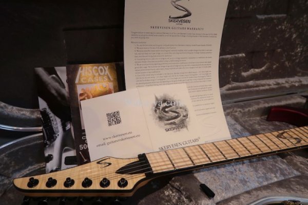 画像13: Skervesen Custom Shop Mirage 6 / Trans Red (13)