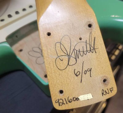 画像1: Fender Custom Shop '59 Stratocaster / Masterbuilt  Jason Smith / Surf Green / Relic 
