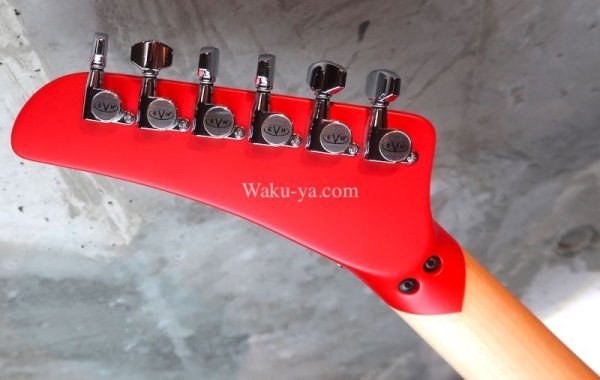 画像6: EVH Striped Series 5150 Red, / Black /  White Stripes (6)