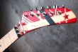 画像2: EVH Striped Series 5150 Red, / Black /  White Stripes (2)